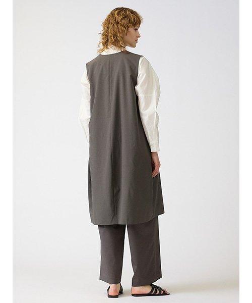 mizuiro ind フロントフライコクーンジレ 