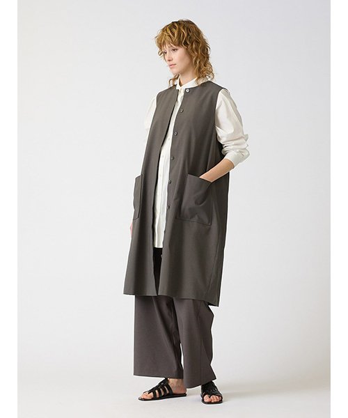 mizuiro ind フロントフライコクーンジレ 