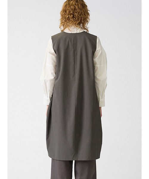 mizuiro ind フロントフライコクーンジレ 