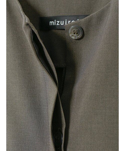 mizuiro ind フロントフライコクーンジレ 