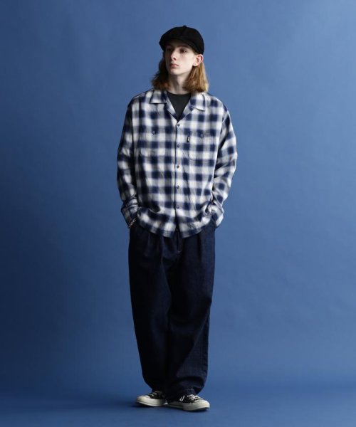 Schott(ショット)/OMBRE PLAID L/S SHIRT/オンブレ LS チェックシャツ/img14