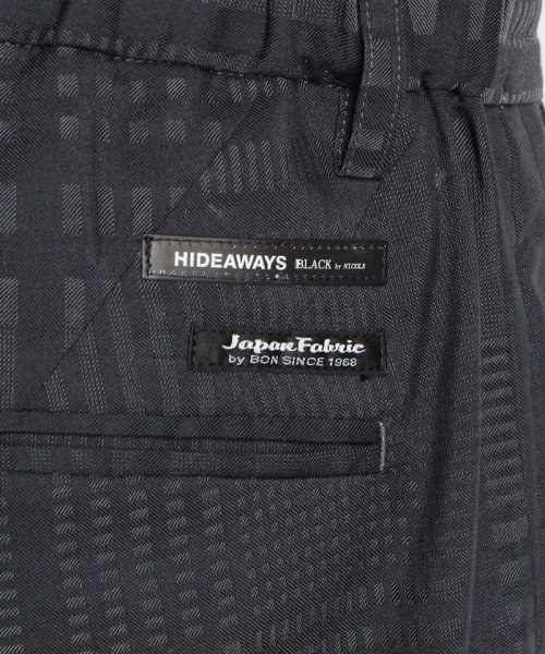 HIDEAWAYS NICOLE(ハイダウェイ ニコル)/ブライトビッグチェックパンツ/img10