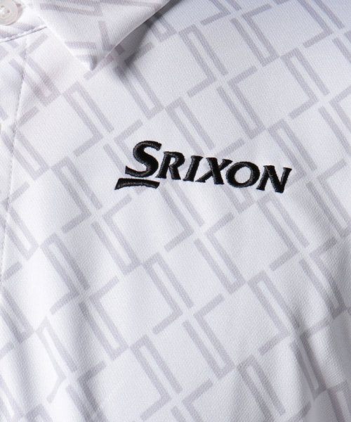 SRIXON(スリクソン)/【松山英樹プロ2023ロケットモーゲージクラシック着用】クロスパターンプリントシャツ【アウトレット】/img33