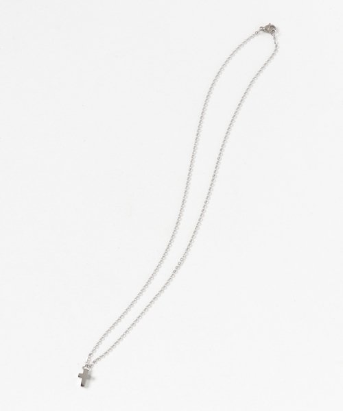 MAISON mou(メゾンムー)/【YArKA/ヤーカ】stainless mini cross top necklace[ct]/ステンレスミニクロスネックレス/img10