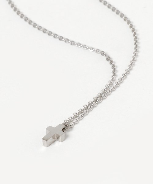 MAISON mou(メゾンムー)/【YArKA/ヤーカ】stainless mini cross top necklace[ct]/ステンレスミニクロスネックレス/img11