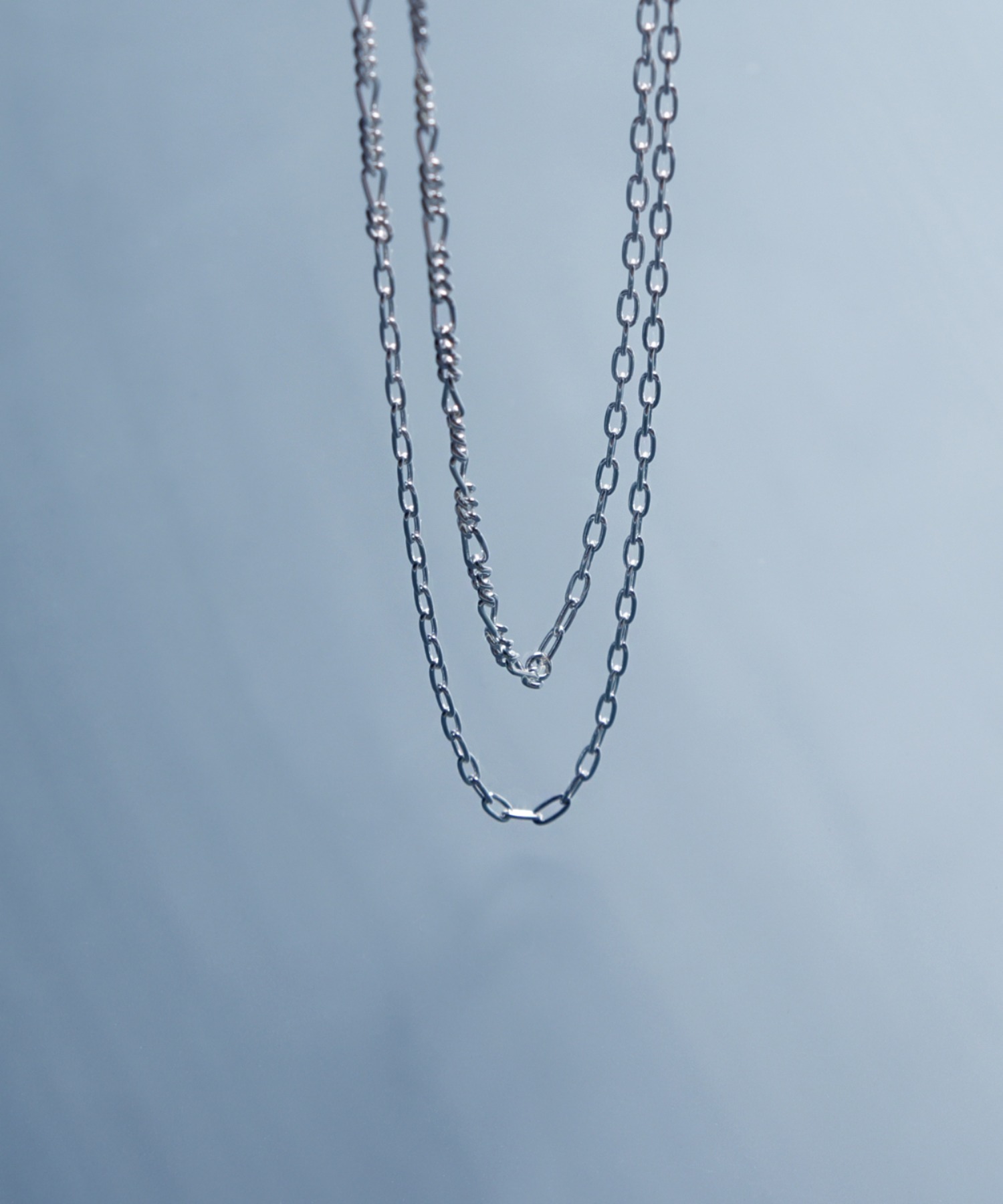 YArKA/ヤーカ】silver925 mix chain 2way necklace [LBN5]/ミックス