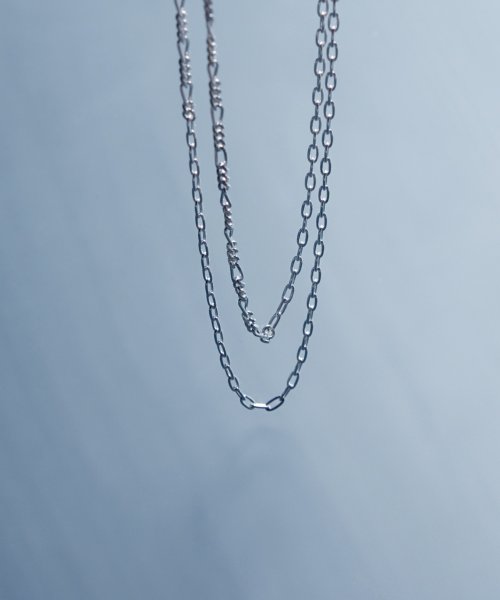 MAISON mou(メゾンムー)/【YArKA/ヤーカ】silver925 mix chain 2way necklace [LBN5]/ミックスチェーンロング2ウェイネックレス シルバー925/img01