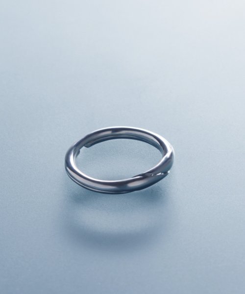 MAISON mou(メゾンムー)/【YArKA/ヤーカ】】[kasane series] twist fit ring [ptsp] /重ねリング silver925 /img05