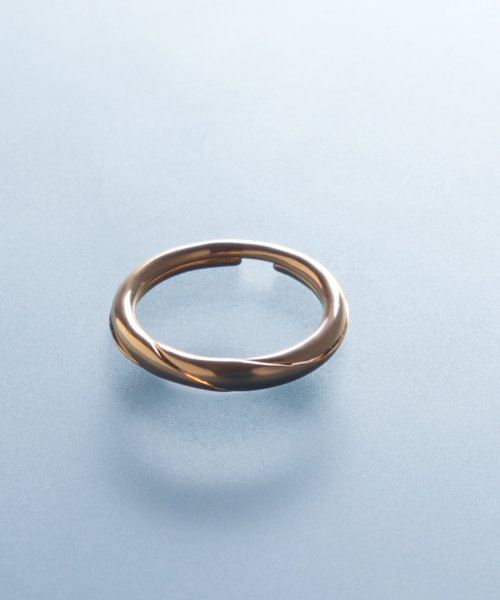 MAISON mou(メゾンムー)/【YArKA/ヤーカ】】[kasane series] twist fit ring [ptsp] /重ねリング silver925 /img10