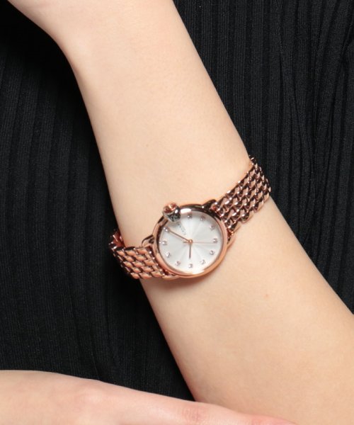 【COACH】コーチ 腕時計 レディース COACH 14503820 ARDEN アーデン 32MM クォーツ　ホワイト　ローズゴールドブレス COACH