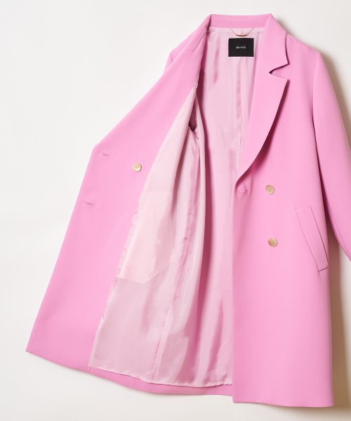 ダブルクロスチェスターコート 