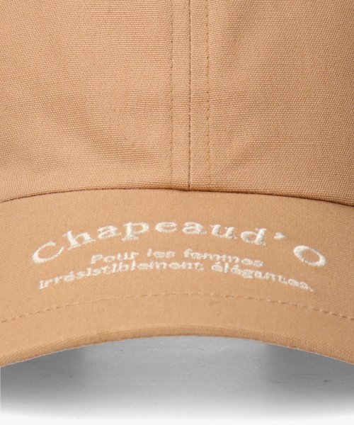 Chapeaud'O(Chapeaud’O)/Chapeau d' O  Canvas Embroidery Cap/img19