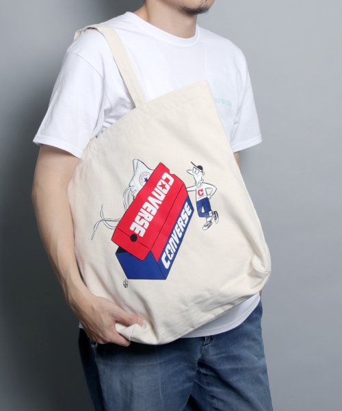 MAISON mou(メゾンムー)/【CONVERSE/コンバース】SORIMACHI GF TOTE BAG ソリマチアキラ トートバッグ/img11