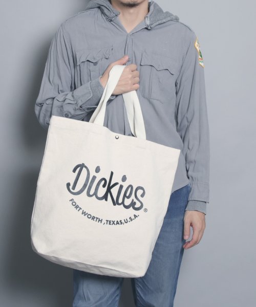 MAISON mou(メゾンムー)/【DICKIES/ディッキーズ】POP ARCH LOGO CANVAS TOTE BAG /アーチロゴキャンバストート/img02