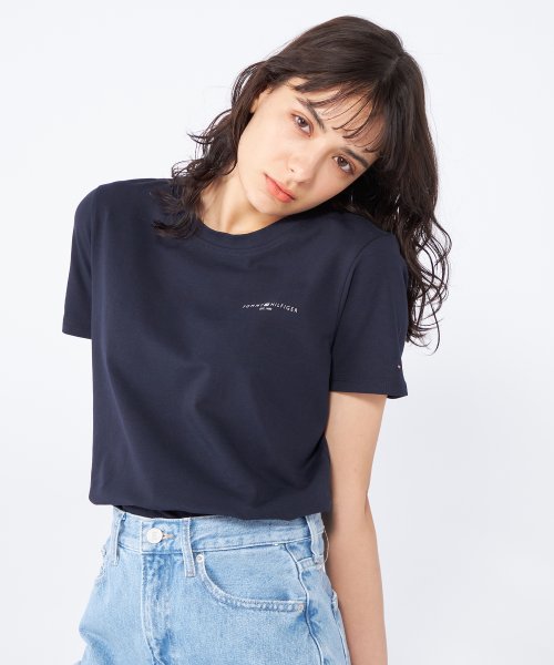 TOMMY HILFIGER(トミーヒルフィガー)/【WEB限定】ミニマルロゴTシャツ/img05