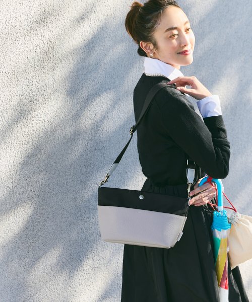 【Breath TOPKAPI】SCOTCH GRAIN スコッチグレイン マザーズバッグ バイカラー ショルダーバッグ【VERY 掲載】 SCOTCH GRAIN スコッチグレイン VERY 掲載