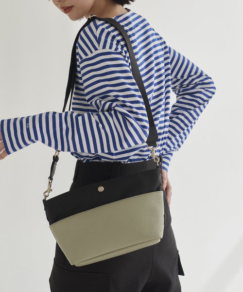 【Breath TOPKAPI】SCOTCH GRAIN スコッチグレイン マザーズバッグ バイカラー ショルダーバッグ【VERY 掲載】 SCOTCH GRAIN スコッチグレイン VERY 掲載
