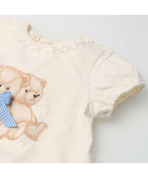 セール】【子供服】 kid´s zoo (キッズズー) くまTシャツ・パンツ 