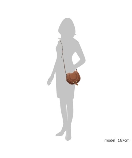 Chloe(クロエ)/クロエ ショルダーバッグ マーシー サドルバッグ ブラウン レディース CHLOE CHC22AS680I31 25M MARCIE TAN/img04