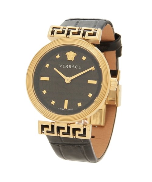 VERSACE(ヴェルサーチェ)/ヴェルサーチ 時計 レディース ミーアンダー 34mm クォーツ ブラック ブラック VERSACE VELW01122 レザー/img05