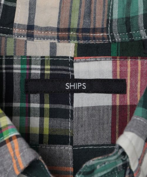 SHIPS MEN(シップス　メン)/SHIPS: パッチワーク マドラスチェック ボタンダウンシャツ S/S/img27