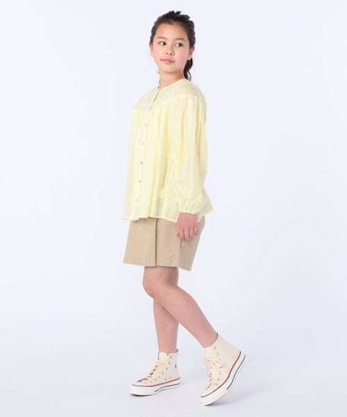 SHIPS KIDS(シップスキッズ)/SHIPS KIDS:140～150cm / シャドー チェック タック ブラウス/img03