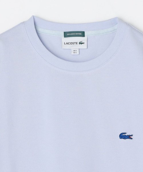 SHIPS any MEN(シップス　エニィ　メン)/【SHIPS any別注】LACOSTE: ワンポイント ロゴ ピケ クルーネック Tシャツ 24SS◇/img26