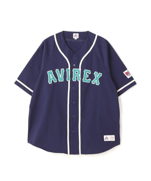 AVIREX(AVIREX)/《直営店限定》BASE BALL SHIRT / ベースボール シャツ/img16