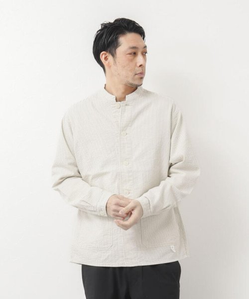 WORK ABOUT(WORK ABOUT)/【WORK ABOUT/ワークアバウト】PLONGEUR JACKET マオカラー スタンドカラー/img04