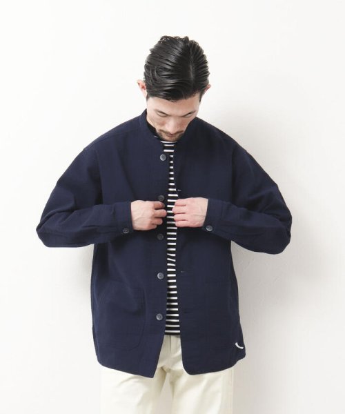 WORK ABOUT(WORK ABOUT)/【WORK ABOUT/ワークアバウト】PLONGEUR JACKET マオカラー スタンドカラー/img13