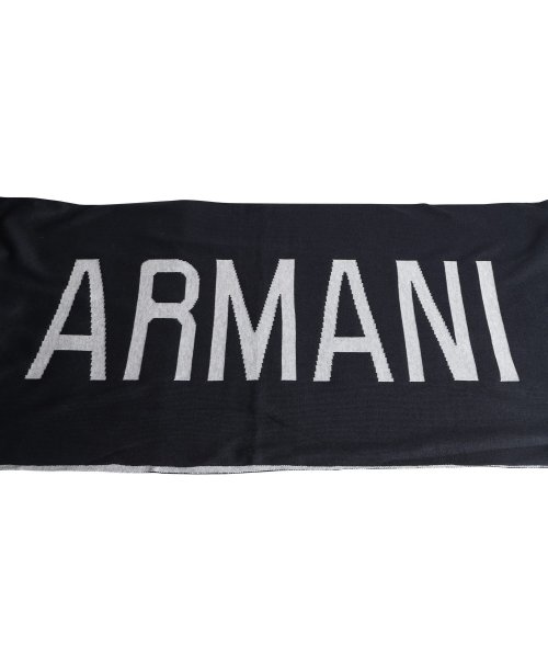 ARMANI EXCHANGE(アルマーニエクスチェンジ)/アルマーニエクスチェンジ ARMANI EXCHANGE マフラー ストール メンズ レディース ビッグロゴ MUFFLER STOLE ネイビー 6GZ42Q/img06