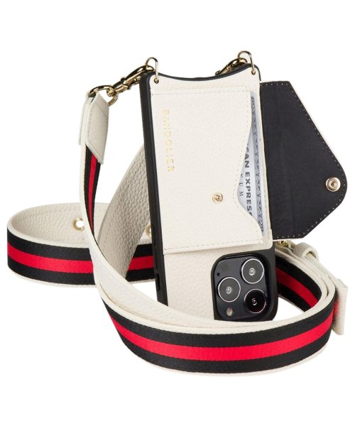 BANDOLIER バンドリヤー iPhone 14 14Pro iPhone 14 Pro Max iPhone 14 Plus スマホケース スマホショルダ iPhone Pro 1cm×ストラップ長さ：122cm 137cmiPhone BANDOLIER バンドリヤー 7cm×高さ：16 6cm×マチ：2 4cm×高さ：18cm×マチ：2