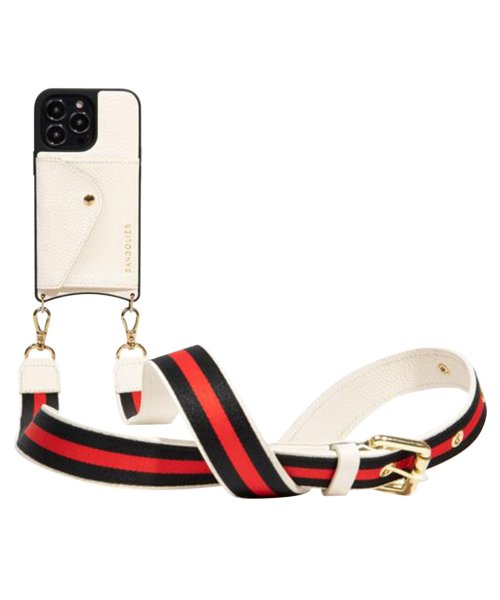 BANDOLIER バンドリヤー iPhone 14 14Pro iPhone 14 Pro Max iPhone 14 Plus スマホケース スマホショルダ iPhone Pro 1cm×ストラップ長さ：122cm 137cmiPhone BANDOLIER バンドリヤー 7cm×高さ：16 6cm×マチ：2 4cm×高さ：18cm×マチ：2