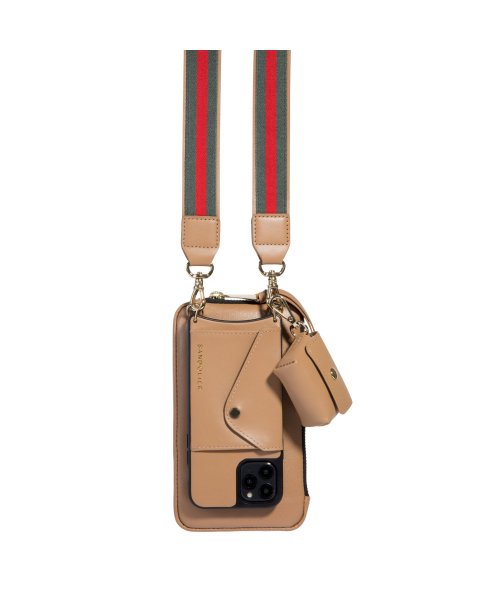 BANDOLIER バンドリヤー iPhone 14 14Pro iPhone 14 Pro Max iPhone 14 Plus スマホケース スマホショルダ iPhone Pro 1cm×ストラップ長さ：122cm 137cmiPhone BANDOLIER バンドリヤー 7cm×高さ：16 6cm×マチ：2 4cm×高さ：18cm×マチ：2