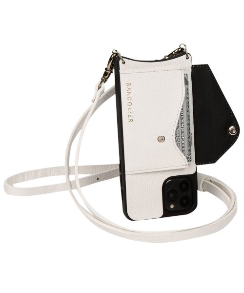 BANDOLIER バンドリヤー iPhone 14 14Pro iPhone 14 Pro Max iPhone 14 Plus スマホケース スマホショルダ iPhone Pro 1cm×ストラップ長さ：122cm 137cmiPhone BANDOLIER バンドリヤー 7cm×高さ：16 6cm×マチ：2 4cm×高さ：18cm×マチ：2