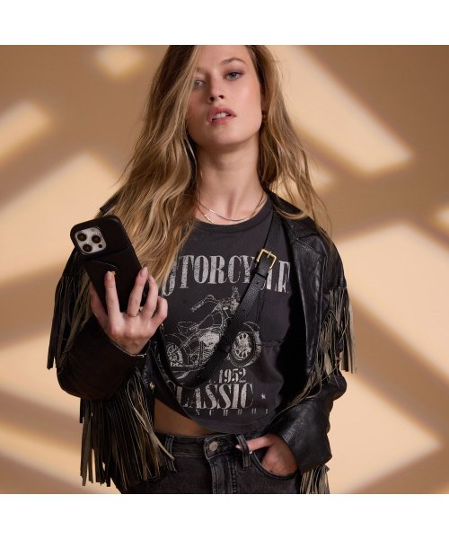 BANDOLIER バンドリヤー iPhone 14 14Pro iPhone 14 Pro Max iPhone 14 Plus スマホケース スマホショルダ iPhone Pro 1cm×ストラップ長さ：122cm 137cmiPhone BANDOLIER バンドリヤー 7cm×高さ：16 6cm×マチ：2 4cm×高さ：18cm×マチ：2