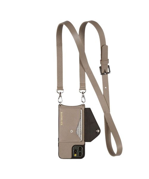 BANDOLIER バンドリヤー iPhone 14 14Pro iPhone 14 Pro Max iPhone 14 Plus スマホケース スマホショルダ iPhone Pro 1cm×ストラップ長さ：122cm 137cmiPhone BANDOLIER バンドリヤー 7cm×高さ：16 6cm×マチ：2 4cm×高さ：18cm×マチ：2