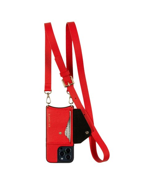 BANDOLIER バンドリヤー iPhone 14 14Pro iPhone 14 Pro Max iPhone 14 Plus スマホケース スマホショルダ iPhone Pro 1cm×ストラップ長さ：122cm 137cmiPhone BANDOLIER バンドリヤー 7cm×高さ：16 6cm×マチ：2 4cm×高さ：18cm×マチ：2