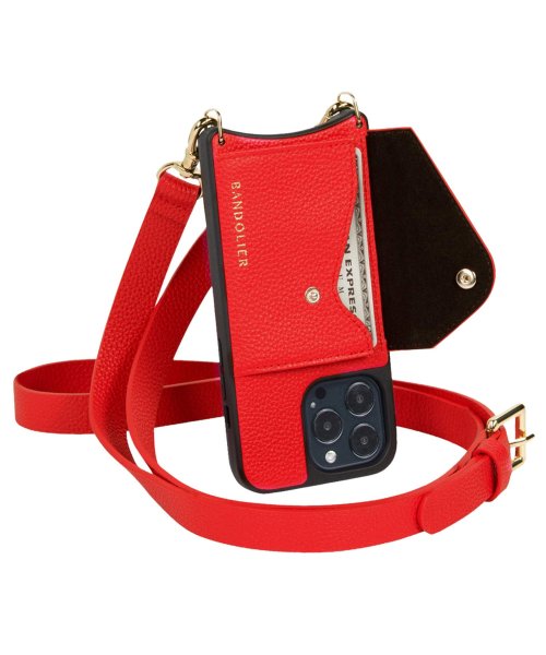 BANDOLIER バンドリヤー iPhone 14 14Pro iPhone 14 Pro Max iPhone 14 Plus スマホケース スマホショルダ iPhone Pro 1cm×ストラップ長さ：122cm 137cmiPhone BANDOLIER バンドリヤー 7cm×高さ：16 6cm×マチ：2 4cm×高さ：18cm×マチ：2