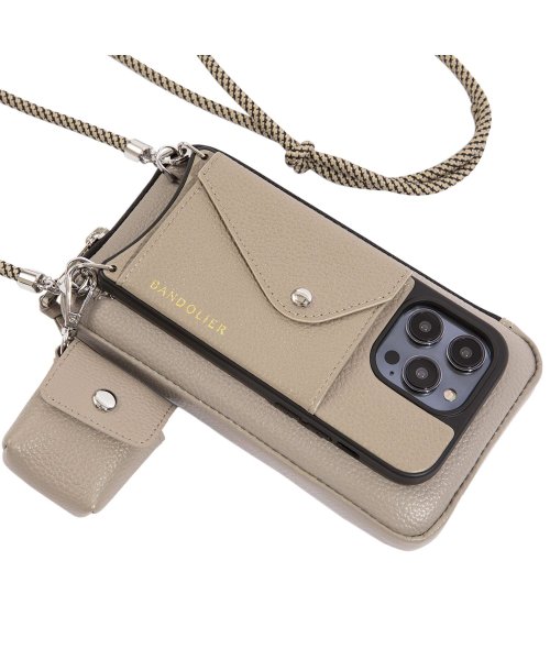 BANDOLIER バンドリヤー iPhone 14 14Pro iPhone 14 Pro Max iPhone 14 Plus スマホケース スマホショルダ iPhone Pro 1cm×ストラップ長さ：122cm 137cmiPhone BANDOLIER バンドリヤー 7cm×高さ：16 6cm×マチ：2 4cm×高さ：18cm×マチ：2