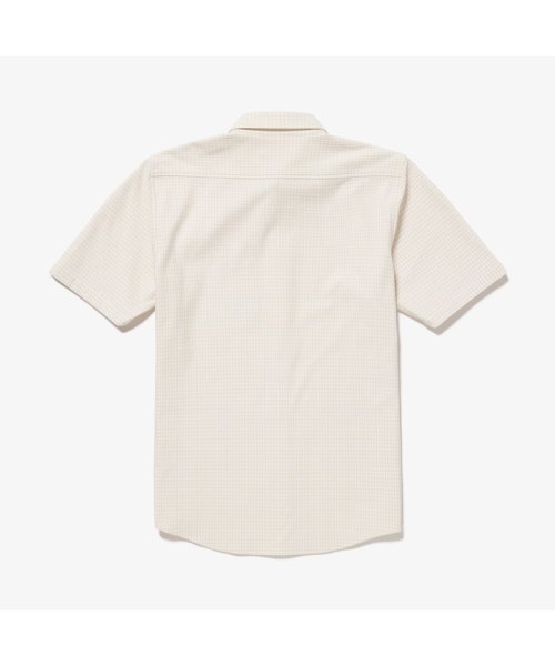 LACOSTE Mens(ラコステ　メンズ)/クールマックスブレンドジャガード半袖チェックシャツ/img10