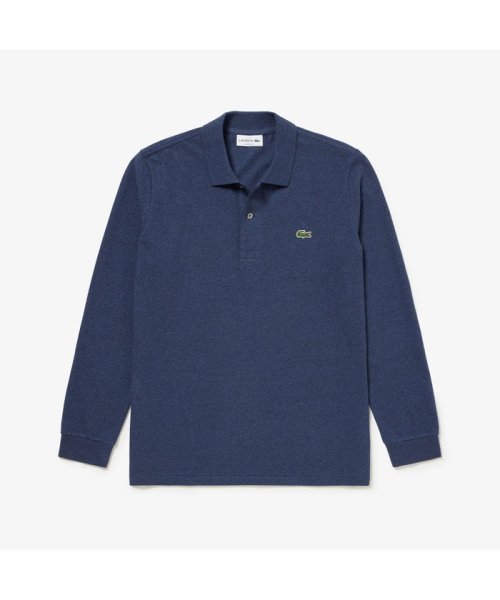 LACOSTE Mens(ラコステ　メンズ)/長袖 リブ カラ－ポロシャツ L1313 （杢・長袖)/img08