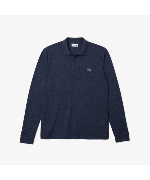 LACOSTE Mens(ラコステ　メンズ)/長袖 リブ カラ－ポロシャツ L1313 （杢・長袖)/img19