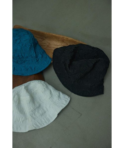 BLACK BY MOUSSY(ブラックバイマウジー)/shirring bucket hat/img18