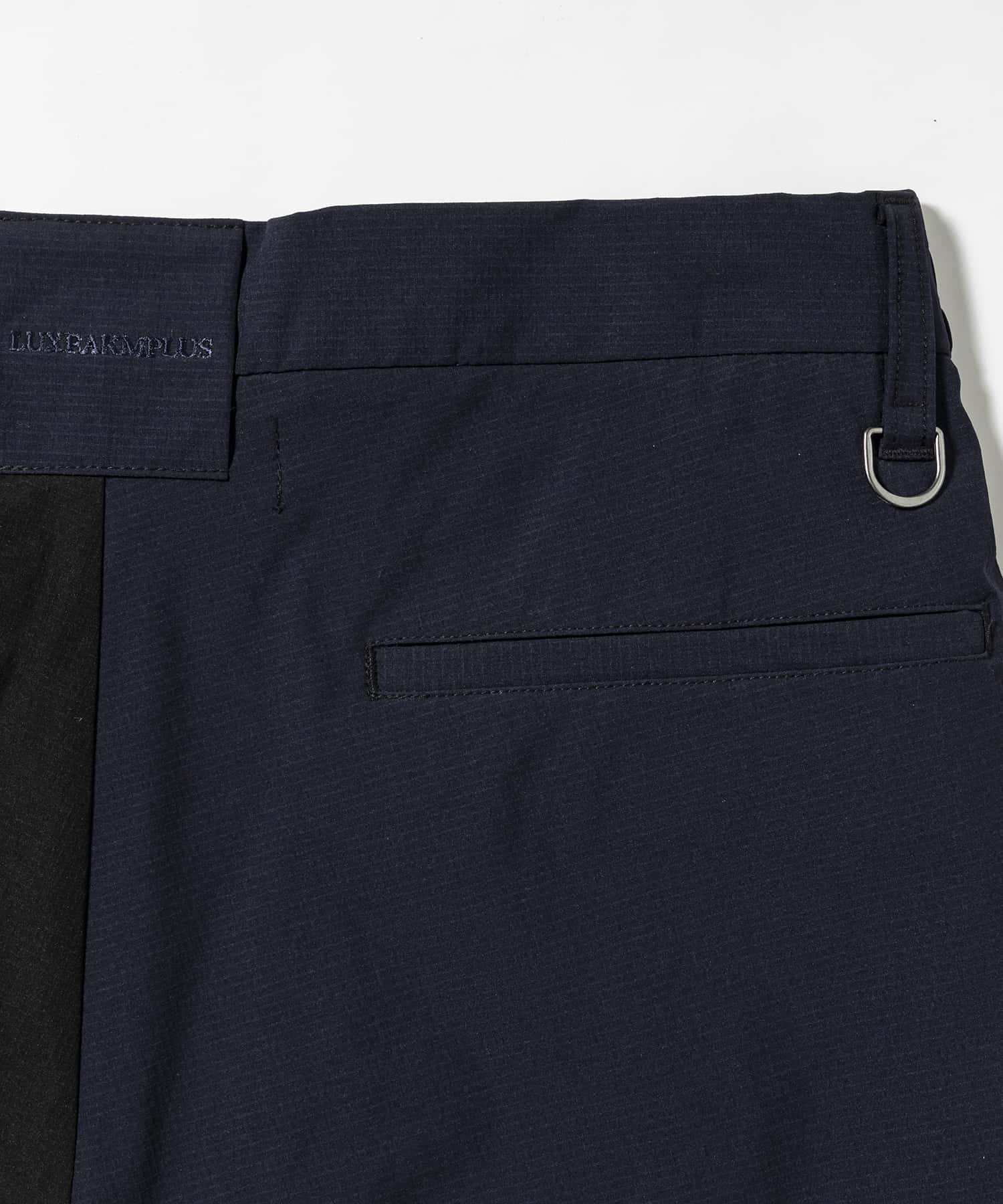 LUXEAKMPLUS(リュクスエイケイエムプラス)バイカラーハーフパンツ