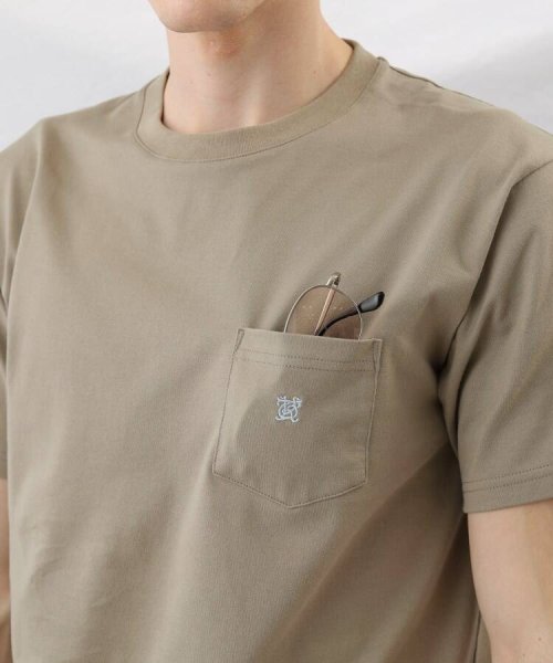 TAKEO KIKUCHI(タケオキクチ)/【Sサイズ～】ワンポイント刺繍 ポケット Tシャツ/img14
