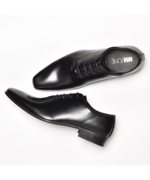 SVEC(シュベック)/ビジネスシューズ メンズ 革靴 おしゃれ ホールカット ワンピース ブランド MM/ONE エムエムワン 短靴 ドレスシューズ レースアップシューズ 紐靴/img02