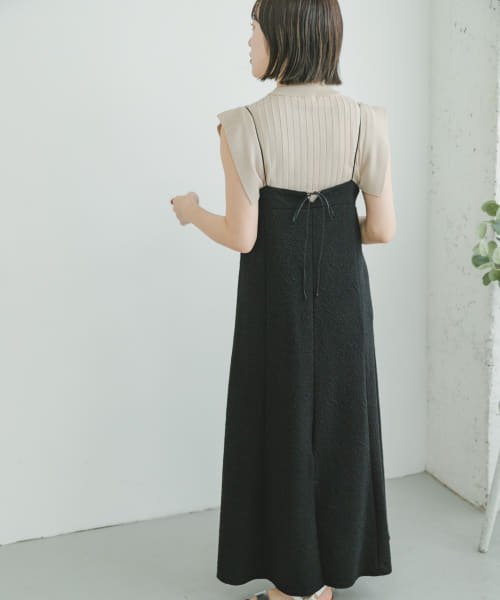 ITEMS URBANRESEARCH(アイテムズ アーバンリサーチ（レディース）)/フクレジャガードキャミワンピース/img05