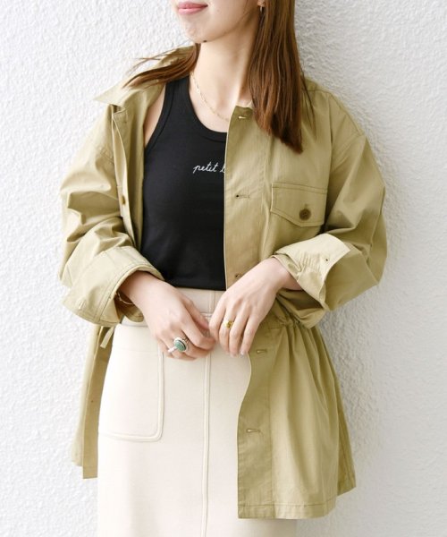 SHIPS any WOMEN(シップス　エニィ　ウィメン)/【SHIPS any別注】PETIT BATEAU:ロゴ  タンクトップ 23SS/img10