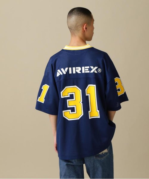 AVIREX(AVIREX)/MESH FOOTBALL GAME T－SHIRT / メッシュ フットボール ゲーム Tシャツ/img19